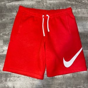Nike sweat shorts